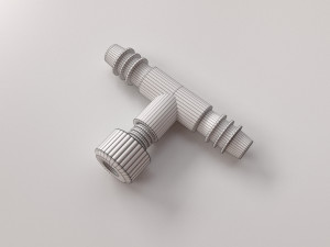 tubing flow control valve v2 Modèle 3D