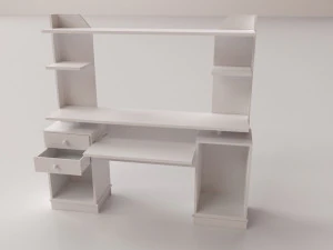 computer desk 3D Model