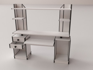 computer desk 3D Model