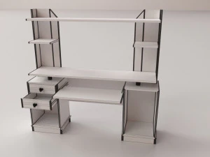 computer desk 3D Model