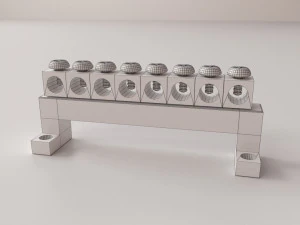 バスバー 3Dモデル