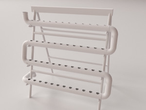 hydroponic stand Model 3D