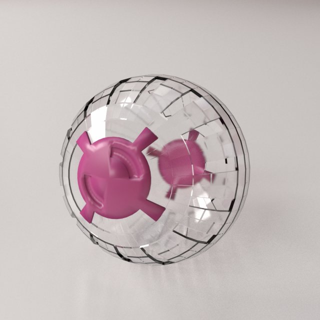 hamster ball 3D Model .c4d .max .obj .3ds .fbx .stl .blend 