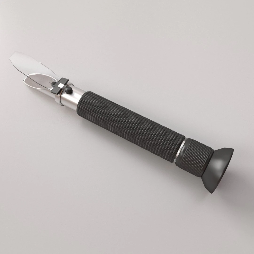refractometer 3D Model .c4d .max .obj .3ds .fbx .stl .blend 