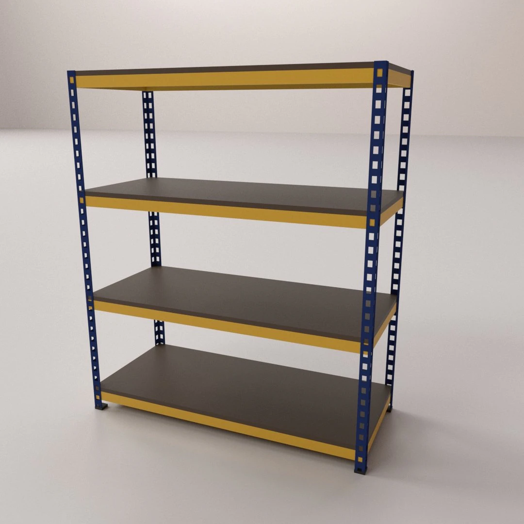 industrial rack 3D Model .c4d .max .obj .3ds .fbx .stl .blend 