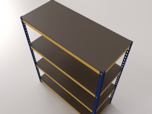 industrial rack 3Dモデル