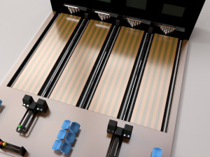 bowling lane Modelo 3D