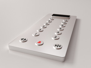 elevator panel 3D Model