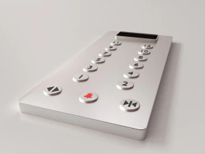 панель лифта 3D Модель