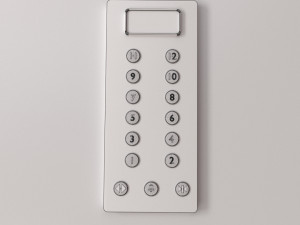 elevator panel 3D Model