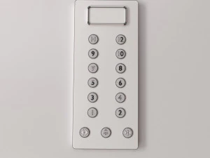 панель лифта 3D Модель