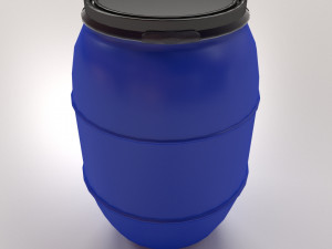 hpde drum container 3D Модель
