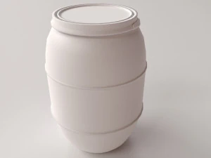 hpde drum container 3D Model