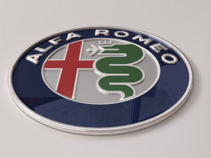 alfa romeo emblem Modèle 3D