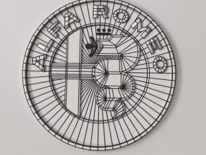 alfa romeo emblem Modèle 3D