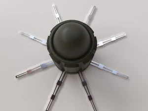 at2 anti tank mine 3D Model