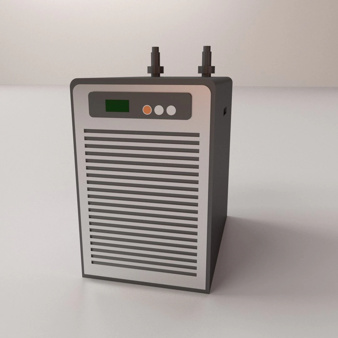 chiller 3D Model .c4d .max .obj .3ds .fbx .stl .blend 