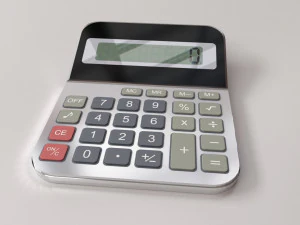 calculator 3D Model