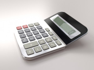 calculator Model 3D
