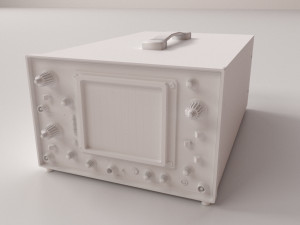 oscilloscope 3D Model
