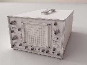 oscilloscope 3D Model