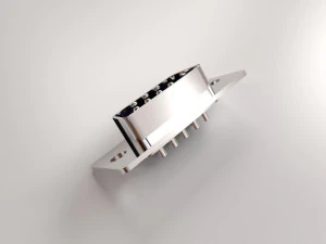 d-sub connector 9 pin 3D Model