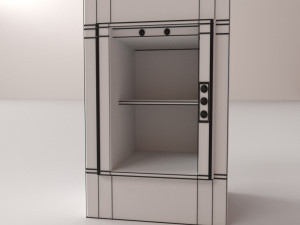 dumbwaiter 3Dモデル