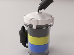canister filter 3D Model