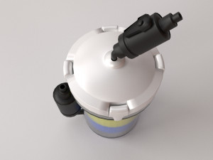 canister filter 3D मॉडल