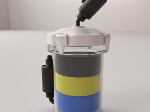 canister filter 3D मॉडल