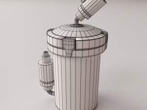 canister filter 3D मॉडल