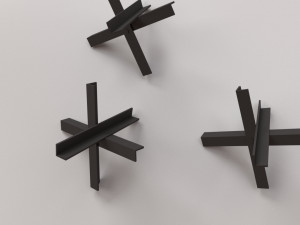 anti tank barrier 3D Модель