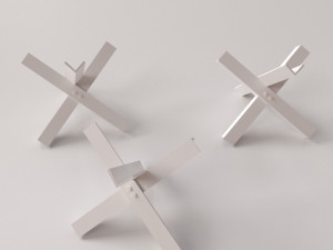anti tank barrier 3D Модель