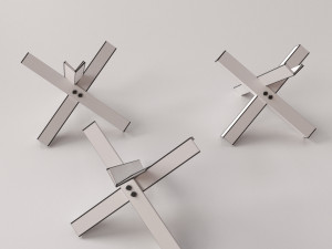 anti tank barrier 3D Модель