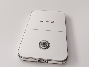 portable wifi router 3D-Modell