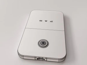 portable wifi router 3D Model
