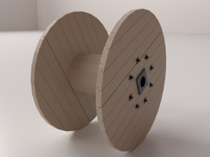 cable drum 3D Модель