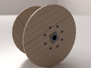 cable drum 3Dモデル