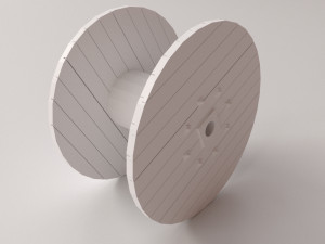 cable drum 3Dモデル