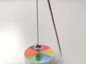 magnetic pendulum 3D Model
