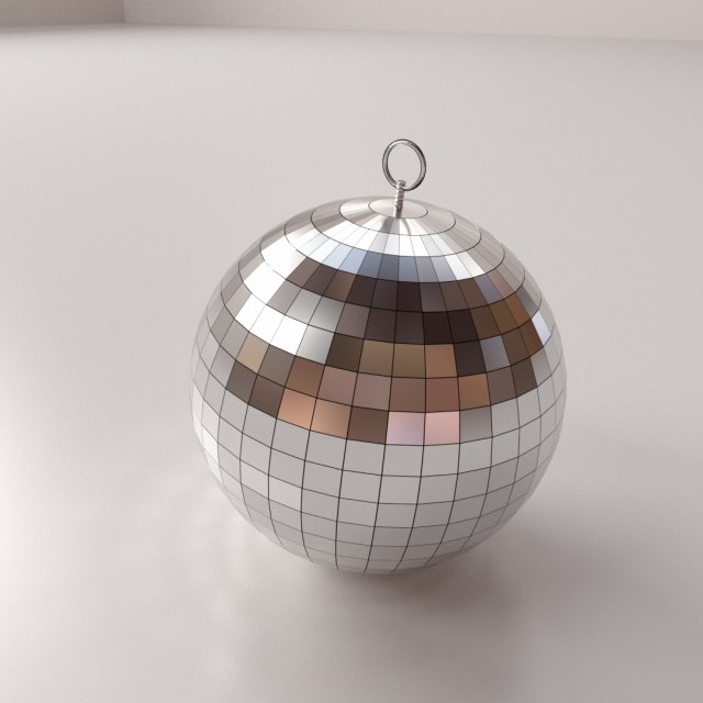 disco ball Model 3D .c4d .max .obj .3ds .fbx .stl .blend 
