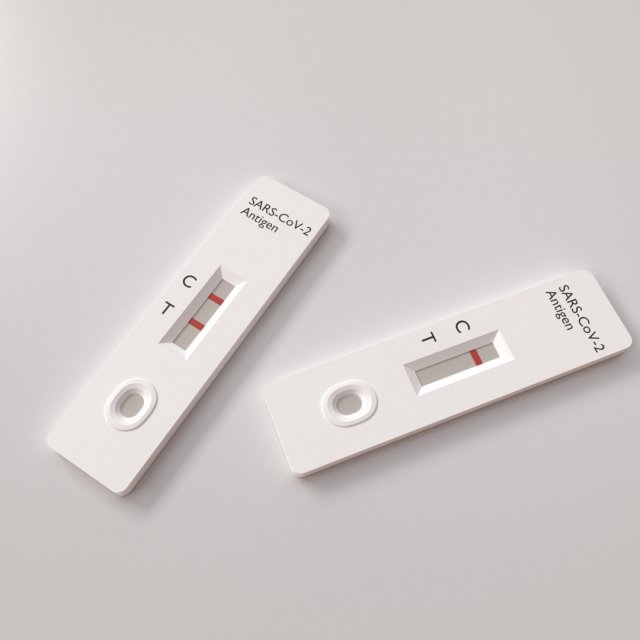 covid-19 rapid test kit 3D Model .c4d .max .obj .3ds .fbx .stl .blend 