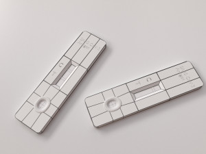covid-19 rapid test kit 3D Model