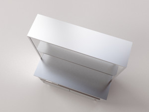 steel hawker cart Modèle 3D