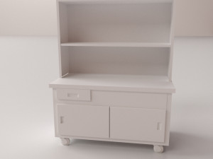 steel hawker cart Modèle 3D