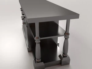 kitchen island 3D Model
