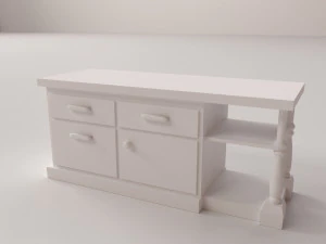 kitchen island 3D Model