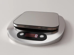 balan&ccedil;a eletr&ocirc;nica Modelo 3D