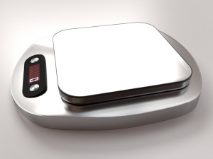 electronic scale Modelo 3D