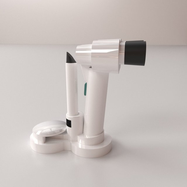 ophthalmic machine 3D Model .c4d .max .obj .3ds .fbx .stl .blend 